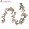 Autumn Leaf Garland Maple Cane Realistic Leaf Vine for Autumn Home Decor Fall Fake Vines. 
