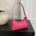 Fashion Exquisite Shopping Bag Retro Casual Women Totes Shoulder Bags Female Leather Solid Color Chain Handbag For Women. 