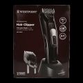 Electric Hair CLIPPER Cutting Machine RECHARGEABLE WESTPOINT Clipper WF-6813 Professional Hair Barber Trimmer For Men Clipper Shaver CORDLESS Hair (2 YEARS OFFICIAL WARRANTY). 