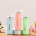 400 ML Insulted Water Bottle For Girls, Boys, Gym , Home Use And Travel Glass / Plastic Water Bottle Sport Water Bottle Double Walled Keep Water Cold /Hot ,Water Bottle For Gym, Water Bottle For School , BPA Free Grade Plastic Leak Proof 1Piece. 