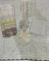 Three Piece Suit With Shafoon Dupatta Pure Lawn A Plus Quality. 