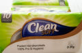 Clean Pocket Tissue Paper | 3Ply Soft Handkerchief | Pack of 10. 