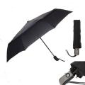 Compact Windproof Umbrella - semi  automatic   open with button close with hand. 
