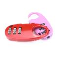 3 digit coloured code lock. 
