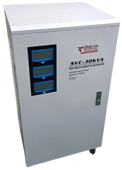 Long Life Transformers 50-KVA   3-Phase Servo Motor stabilizer