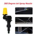 Turbo 360 Degree Jet Spray Nozzle for DEXTRO Pressure Washers - Gimbaled Spin Turbo Lance Dirt Blaster - for Samco - Daewoo - Total - Ingco - Pioneer P2 - Lutian - Ancor - Jasco - CVS etc.. 