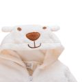 Cute BABY Newborn Baby Boy Girl Clothes Long Sleeve Hoddies Bear Zipper Baby Romper Clothes Autumn Winter Wear 0-18M. 