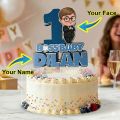 Customized Boss Baby Cake Topper with Name & Age - Personalized Birthday Party Decoration for Boys - Premium Quality Card Personalized Digital Cake Topper Boss Baby Theme Topper for Birthday Party Celebration Cheap Original Fast Delivery Free Shipping Kar. 