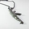 Punk Black Locket pendant Men. 