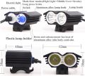 Power 5000 Lumens XM-L U2 LED Bicycle Light 6400mAh 4 Modes Waterproof LED Bike Lmap Head Light Super Bright Lighting Lamp for Outdoor Sports Like Camping Hiking. 