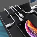 Cable Holder Clips, Self Adhesive Silicone Clips, for USB Desk, Nightstand, Power Cord, Mouse Cable, PC Cable, Office and Home. 
