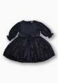 Focus - Black Silk Frock For Girls. 