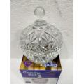 Glass Decorative Sugar Candy Pot Large Transparent. 
