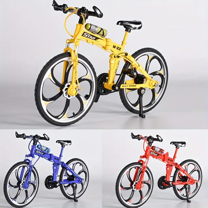 Folding%20bicycle%20lightweight%20compact%20portable%20durable%20adjustable%20efficient%20convenient%20versatile%20sleek%20sturdy%20Toy%20-%20Image%203