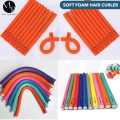 Magic Foam Hair Curlers, 10 Pcs Soft Foam Hair Curler Rods, Flexible Twist Curlers Rollers Rods, Spiral Hair Roller Set, Soft Bendy Twist Curls DIY Rollers Styling tools. 