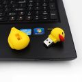 ♥FREE Shipping+COD♥ Small yellow duck flash drive rubber duck cartoon portable U disk. 