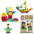 Hedgehog blocks 56 pcs Bh602 building blocks interlocking bristles. 