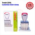 Trodat dater stamp printer 2210L customize with your details best for shops bill pad etc. 