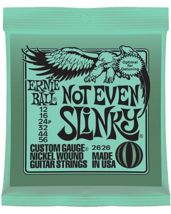2626 - Nickel Not Even Slinky Drop Tuning Electric Guitar Strings