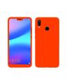 Huawei P20 Lite Orange Matte Mobile Skin. 