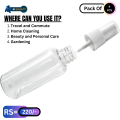 120ML EMPTY SPRAY BOTTLE PACK OF 4PCS. 