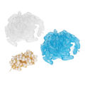 Dollhouse Shoes Dress Set, Lightweight Dollhouse Shoes Plastic 60pcs with 20pcs Ear Stud for Home Play. 