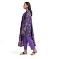 Maahru - Unstitched fabric for women - 2 Piece (Blended Lawn) - Plum Fusion. 