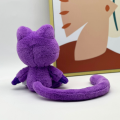 【Exclusive Offer】 Monter Catnap Pluh Horror Animal erie Purple Cat Doll Pluh Toy. 