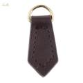 2x Real Leather Zipper Pull Tabs Tags Replacement. 