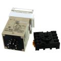 Programmable Double Timer Relay DH48S-S 220v AC 5A Twin Timer switch with 8 pin base 0.01S to 99H. 