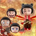【Value Bundle】 Figure Toys Plastics NeZha2 Changing Doll DIY Crafts Chinese Style NeZha Makeup 4 Facial Mini Changing Kid Girl Boy.