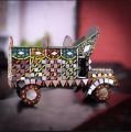 Model Of Truck Pakistani Handicraft (7 inches)...Handmade Mirror and Wire Work. 