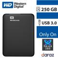 250 GB Portable Hard Disk External 250GB WD Element Hard Drive USB 3.0. 