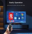 4k Smart Android TV, Yesido TV11 Smart android TV Box-Em 6 in 1 hd IPTV Android 12.0 support dual band, Netflix, Amazon Prime, Spolify and many tv app supported. 