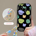 VRQR Candy Bracelet Case for Tecno Spark Go 1 GO 2025 Phone Phone Case Colorful cartoon Dog Wave Edge Shell. 