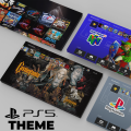 X96Q Android TV Box + Retro Game Console - PS5 Theme UI Edition, Mini Wireless Rechargeable Keyboard, 150+ Bestselling Retro Games. 