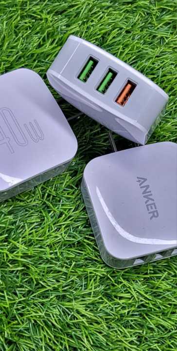 Anker Charger (40W) 40W -Port USB Wall Charger for iPhone 7 / 6s / Plus, iPad Pro / Air 2 / mini, Galaxy S7 / S6 / Edge / Plus, Note 5 / 4, LG, Nexus, HTC and More (Open Pack)