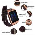 Sports Bluetooth Smart Watch Camera Lens Memory Card Supported Bluetooth Calling Support 280 mAh polymer battery Micro USB cable TPU Band. 