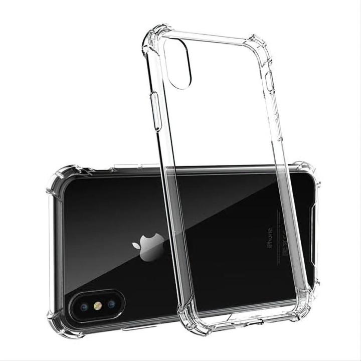 Iphone X XR Phone Case High Quality Transparent Bumper Jelly