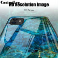 For Honor X6A case Fashion Marble Tempered Glass Protector Soft Frame Silicon Cover For Honor X6A Back Cover Phone Cases. 