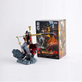 Anime One Piece The Battle Over The Dome Dracule Mihawk Action Figure Model Figma Statue Collection Toy Desktop Decoration Dislikelike. 