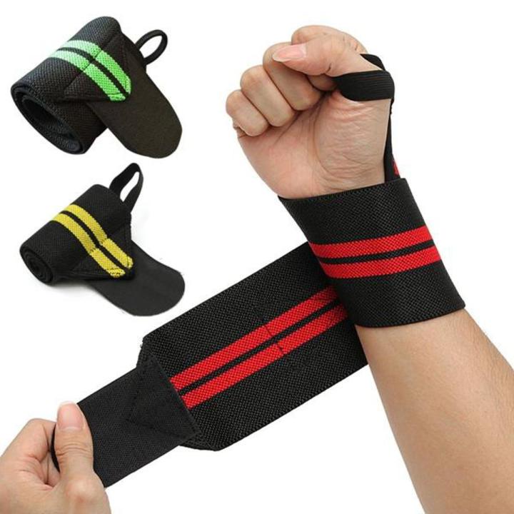 Wrist Wrap Flexible Fabric hand wrap Double Layer fitness exercise grip wrist Multicolor Gym grip gym Lovers Rod wrist band Best Quality