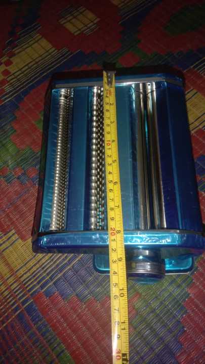 PASTA AND NOODLES MAKER MACHINE  Stainless Steel Noodle Machine - 9 Adjustable Thickness