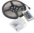 SMD 5050 Waterproof Rgb LED Strip Light with Remote Controller Power Supply Multicolour 12v. 