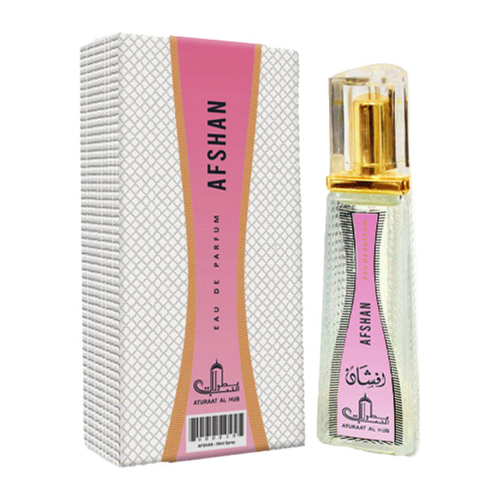 Original Afshan Concentrated Attar Oil and Spray Perfume by Mushk Mahal