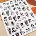 Anime Attack On Titan 3D Self Adhesive Decal Tools DIY Decoration Tools Shingeki no Kyojin Nail Sticker TSC series 292. 