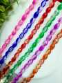 70 Oval Crackle Crystal New Arrival Beads Strand of 10*8mm | 1 Glass Beads Strand for Jewelry Making | DIY Craft Beads. 