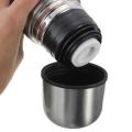 Stainless Steel Vacuum Thermos Flask Steel Bottle 1000ml. 