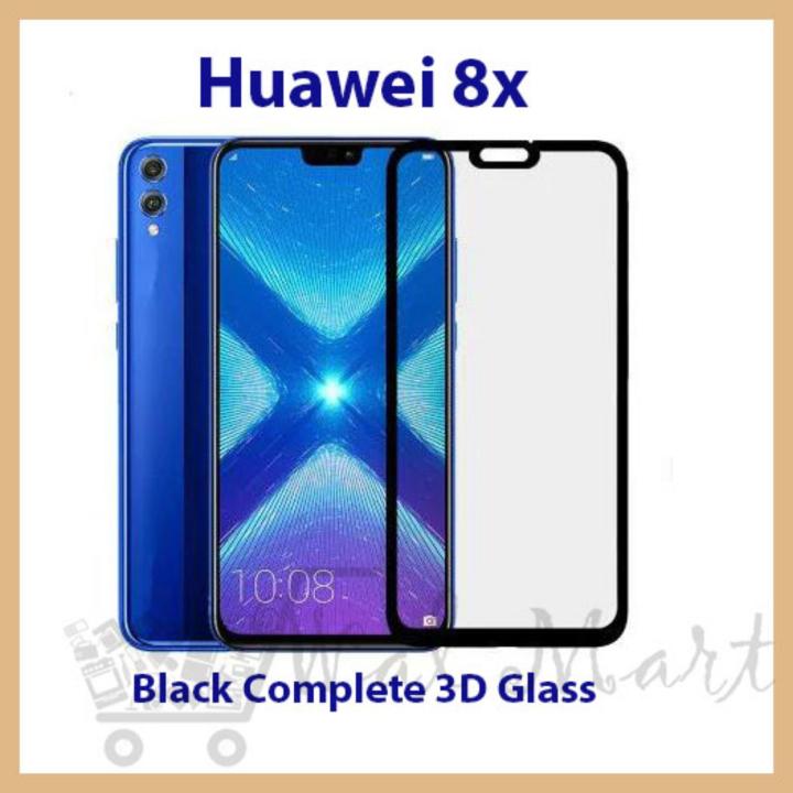 Huawei%208x%20Complete%203D%20Black%20Tempered%20Glass%20Protector%20For%20Huawei%20Honor%208x%20-%20Image%203