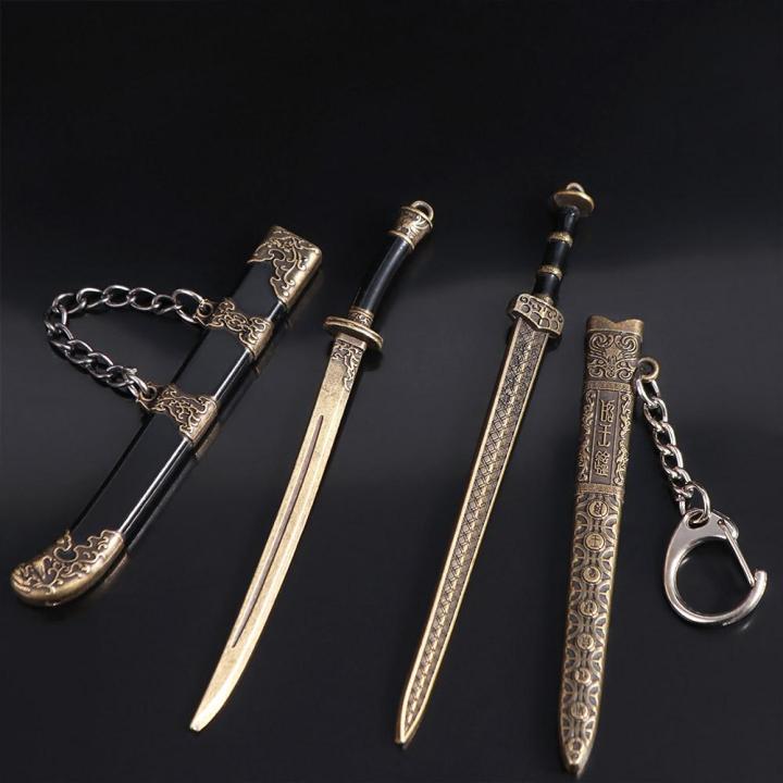 Weapon%20Model%20Ancient%20Mini%20Sword%20KeyChain%20Zinc%20Alloy%2012cm%20Weapon%20Key%20Chain%20Cute%20Scabbard%20Key%20Ring%20Women%20-%20Image%204